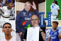 Hernán 'Bolillo' Gómez dio a conocer su primera convocatoria para los partidos de la Eliminatoria contra Panamá y Costa Rica. El colombiano dejó fuera a varios futbolistas que el antiguo DT, Fabián Coito, llamaba a la selección de Honduras en su proceso.
