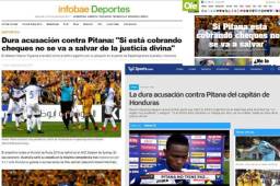 Medios argentinos se escandalizan por acusaciones de Maynor Figueroa a Néstor Pitana por supuesta corrupción.