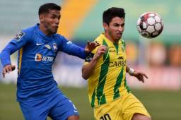 Jonathan Rubio ha jugado 30 partidos con el Tondela en la temporada y espera cerrarla salvando la categoría.