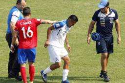 El volante hondureño Andy Najar solo estuvo cinco minutos frente a Costa Rica y ahora critica duramente a los francotiradores de la Selección. Foto archivo DIEZ