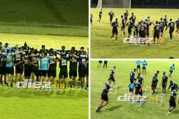 Sin David Ruiz y con la gran motivación de Quioto: así fue el primer entrenamiento de Honduras en suelo dominicano
