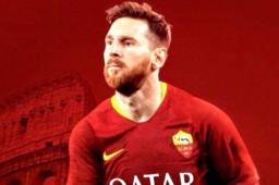 La Roma sueña con el fichaje del argentino Lionel Messi.
