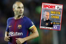 Sport publicó que Iniesta analiza llegar a la Superliga China.