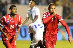 Roberto Chen, con su gol al 90+1, silenció por completo el estadio Nacional de Tegucigalpa.