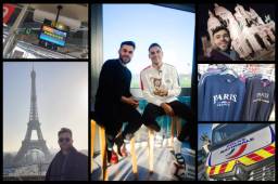 Para entregar el trofeo al Mejor Futbolista de Centroamérica de los Premios DIEZ a Keylor Navas, Enzo Olivera vivió una aventura en París.