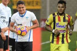 Jorge 'Ñangui' Cardona le dejó una apuesta a Mario Martínez. ¿La aceptará el volante del Real España?. Foto DIEZ