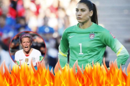 'La he visto intimidar jugadoras para que se arrodillaran', dijo Hope Solo contra Rapinoe.
