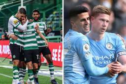 El City de Pep Guardiola mide fuerzas ante el Sporting de Lisboa en la Champions League.