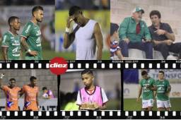 Upnfm sacó un valioso empate ante Marathón en la jornada 4 del Torneo Apertura 2019. Con este resultado se colocaron como líderes de la competencia, sin embargo, es malo para los verdolagas que cayeron en la última posición. Fotos por Ronal Aceituno.