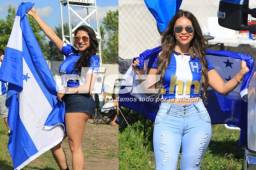 La belleza de Honduras y Costa Rica se han hecho presente para el partido de esta noche en la Copa Oro.