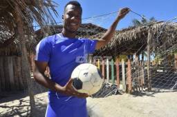 Darixon Vuelto dice que llega al Portland con la mente puesta en destacar para volver a Europa. Fotos Samuel Zelaya