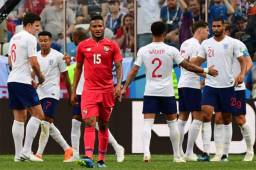 Panamá dice adiós a las aspiraciones de clasificar a los octavos tras caer 6-1 ante Inglaterra. Foto AFP