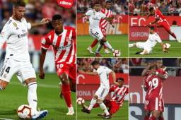 El delantero hondureño Antony 'Choco' Lozano jugó 58 minutos ante el Real Madrid, pero le dejó un 'cariñito' al defensor Nacho Fernández.