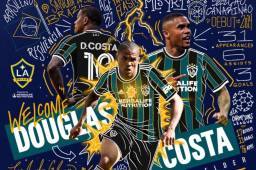 Douglas Costa es la nueva estrella que jugará en Estados Unidos con el Galaxy.