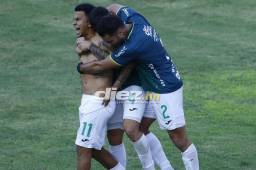 Partidazo entre Motagua y Marathón en el estadio Yankel Rosenthal. Foto: Neptalí Romero.