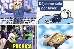 Estos son los crueles memes que dejó la dura eliminación de Motagua a manos del Seattle Sounders. El equipo azul consumó un nuevo fracaso en la Concachampions.