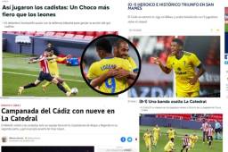 Antony 'Choco' Lozano fue determinante en la victoria 1-0 del Cádiz en casa del Athletic Bilbao, el catracho orquestó el gol de la victoria y justificó su titularidad. Esto dijeron los medios españoles tras el juego.