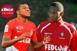 Georgie Welcome fue futbolista del Monaco de Francia, donde logró anotar dos goles. Conoció ahí a Mbappé Lottin.