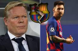 Messi está enojado e insatisfecho con la directiva del Barcelona y eso se lo hizo saber al nuevo técnico del club, Ronald Koeman.