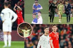Dinamarca le frustró la noche a Cristiano Ronaldo y Portugal, Croacia dominó a la Francia de Mbappé y el duro golpe al Barcelona de Hansi Flick.