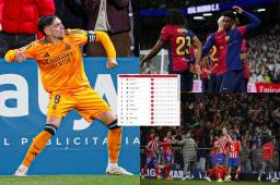 Real Madrid triunfó y recortó su distancia con Barcelona en la tabla de posiciones.