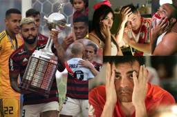 En tres minutos River Plate perdió la final de la Copa Libertadores ante Flamengo. Eso generó la tristeza y dolor en sus aficionados que dejaron muchas imágenes de su descontento.