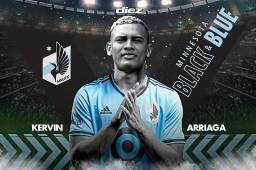 Kervin Arriaga tendrá su primer chance en el fútbol exterior después de sus destacadas participaciones con la Selección de Honduras y en Marathón. Diseño Marlon Murcia.