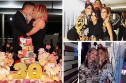 Luego de la paliza de ayer al Celta, los cracks del FC Barcelona se fueron a celebrar, pero no por el gane, sino que fue la fiesta de cumpleaños de Sofía Balbi, esposa de Luis Suárez.