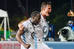 Kevin Molino marcó el segundo gol del Minnesota United con el que ganaron al Sporting Kansas City.