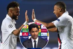 Según Nasser Al-Khelaifi, sus jugadores Neymar y Mbappé permanecerán por mucho tiempo en el PSG.