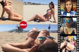 Las últimas fotos de la bella periodista hondureña, Elsa Oseguera, están de infarto. La guapa sampedrana es la fanática más sexy de la Selección de Honduras que hoy juega ante Costa Rica.