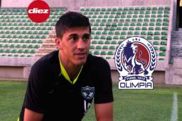 Emiliano Bonfigli le pide tranquilidad a la afición del Olimpia, pues asegura que dejará todo en la cancha.