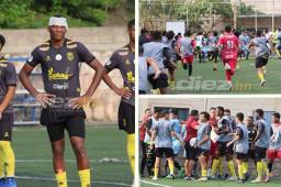 ¡Zafarrancho en reservas! Patadas y puñetazos en el Motagua-Real España; fisioterapeuta agrede a jugador, según acta