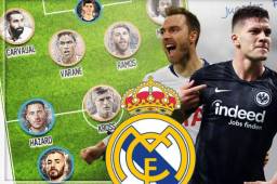 Con los fichajes y las eventuales bajas, así vendría siendo el nuevo Real Madrid que penetra miedo en sus rivales... ¡va por la Champions League!