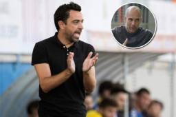 Pep Guardiola ve un un futuro a Xavi Hernández sentado en el banquillo del Barcelona.