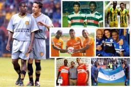 El delantero hondureño Alberth Elis firmará por cuatro años con Boavista de Portugal donde hará dupla con Jorge Benguché. Estos son los hondureños que han compartido club en el extranjero.