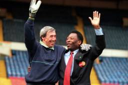 Gordon Banks y Pelé eran muy amigos, a pesar que el inglés le amargó en un Mundial.