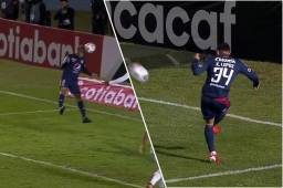 Marco Vega anota el 0-2 de Motagua a Comunicaciones tras otra hermosa asistencia de Kevin López