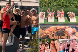 Mauro Icardi, Ángel Di María y sus esposas Wanda Nara y Jorgelina Cardoso, junto a otros compañeros de equipos y sus parejas, disfrutaron de una jornada soleada en Francia. ¿Qué celebraban?