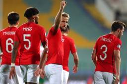 Harry Kane se encargó de sellar la goleada de 6-0 de Inglaterra frente a Bulgaria.