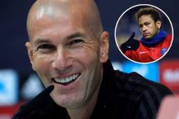 Zidane no dudó en reconocer el talento que tiene Neymar.