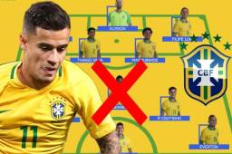 La selección de Brasil se mide este jueves ante Paraguay (6:30 pm) por los cuartos de final de la Copa América y habrá un cambio en el 11.