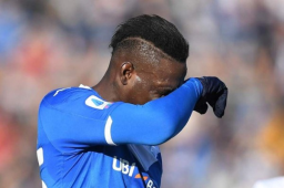 El italiano ha sufrido tanto que en pleno partido lloró por los gritos que bajan de las gradas.