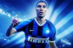 Hakimi llega al Inter de Milán a cambio de 40 millones de euros.