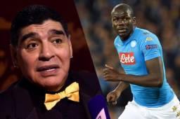 Diego Maradona, mediante sus redes sociales, mostró apoyo al senegalés Kalidou Koulibaly.