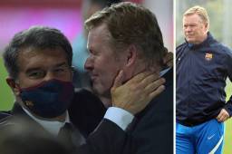 Ronald Koeman y el Barcelona han llegado a un acuerdo por su finiquito.