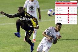 Platense y Real España igualan con 7 puntos, pero por diferencia de goles los selacios son primeros del Grupo A. Foto Neptalí Romero