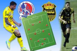 Este es el renovado 11 titular que perfila el Real España para enfrentar el clásico frente al Olimpia este domingo. Velocidad por los costados, buena pierna en el centro del campo y con Rocca en Punta.