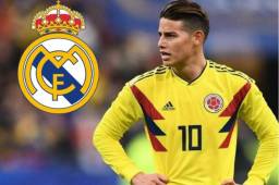 James podría ser una pieza importante en el Real Madrid tras la salida de Cristiano Ronaldo.