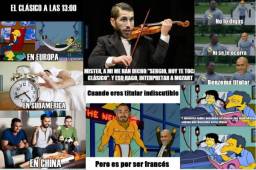 Este sábado se disputa el clásico español en una fecha muy especial por estar cerca de la navidad. Benzema se destaca en los memes.